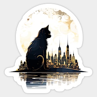 Cat Pet Animal Beauty Nature City Discovery Sticker